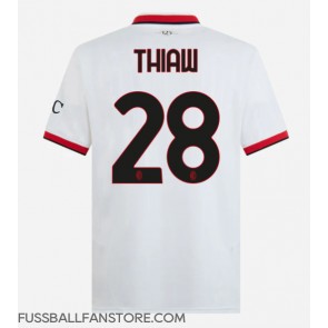 AC Milan Malick Thiaw #28 Replik Auswärtstrikot 2024-25 Kurzarm